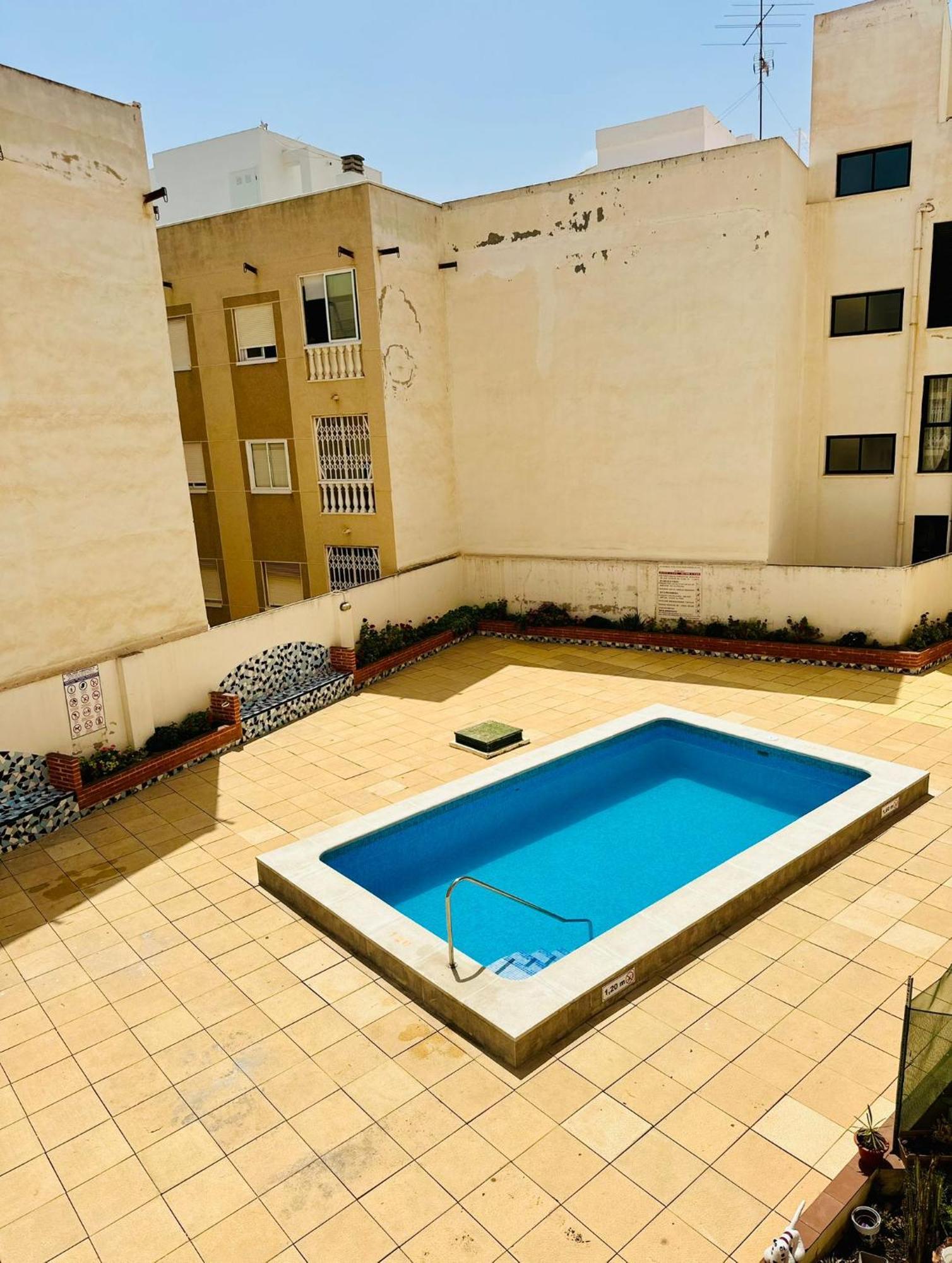 Studio Apartment Santana Habaneras - 18 At Beach With Garage, Pool And Lift Торевьиа Экстерьер фото